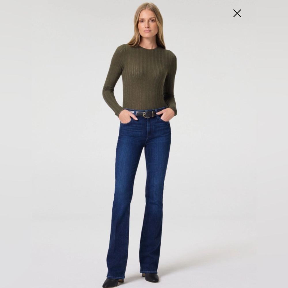 Paige Manhattan Bootcut Jeans. Tall. 34.5 inch inseam. Size 29